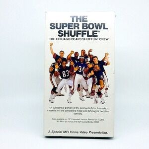 The Super Bowl Shuffle (VHS, 1985) NEW Sealed RARE Chicago Bears Payton McMahon